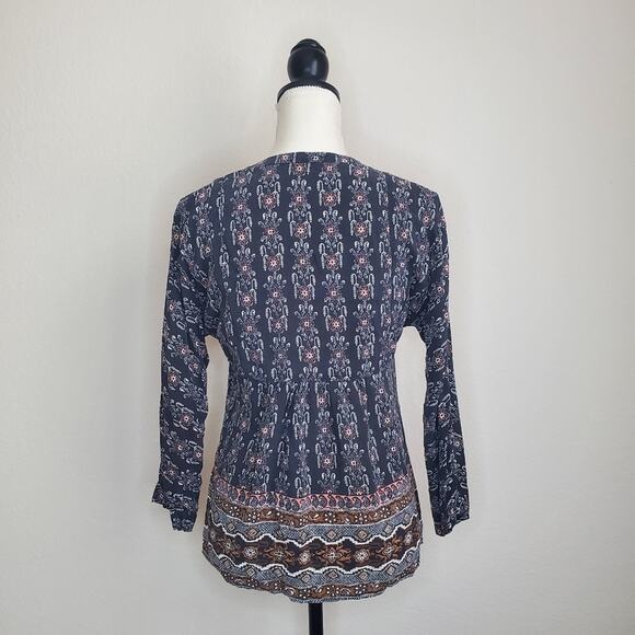 Madewell Boheme Silk Blouse XS - Picture 3 of 7